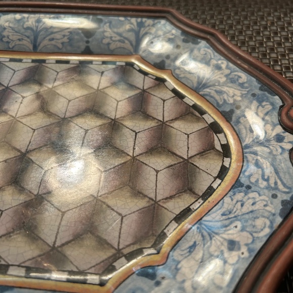 MACKENZIE CHIKD PLATTER. SIGNATURE VITORIA a& RICHARD. LOVELY ♥️♥️♥️ - Picture 5 of 14